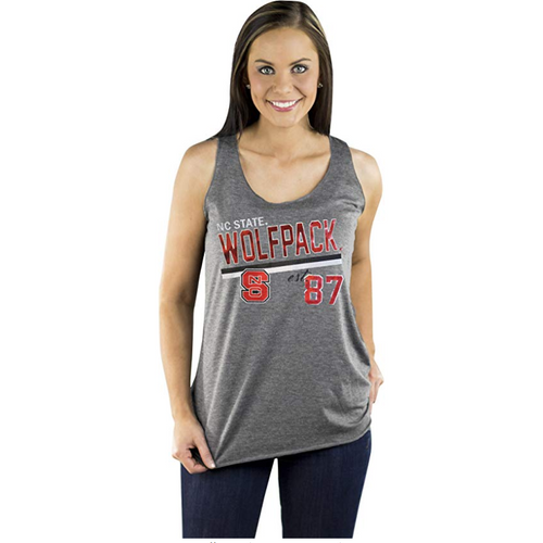 Gameday Couture Tailgate Life Racerback Tank - NC State - Southern Ivy Boutique