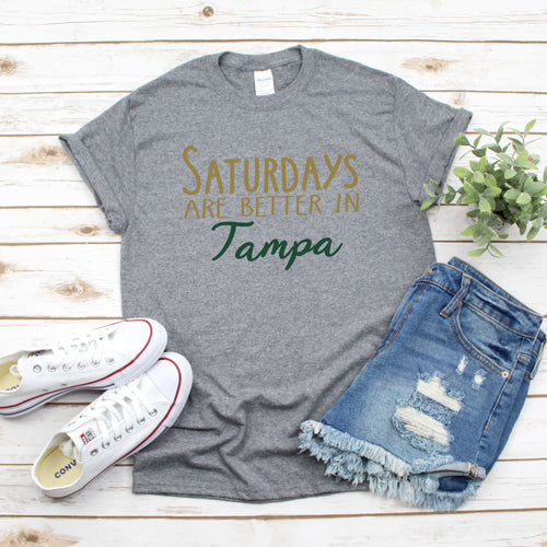 Saturdays In Tampa Gameday T-Shirt - Southern Ivy Boutique