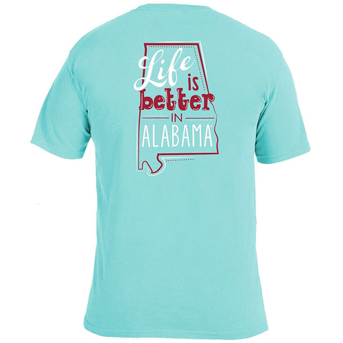 Life Is Better T-Shirt - Alabama - Southern Ivy Boutique