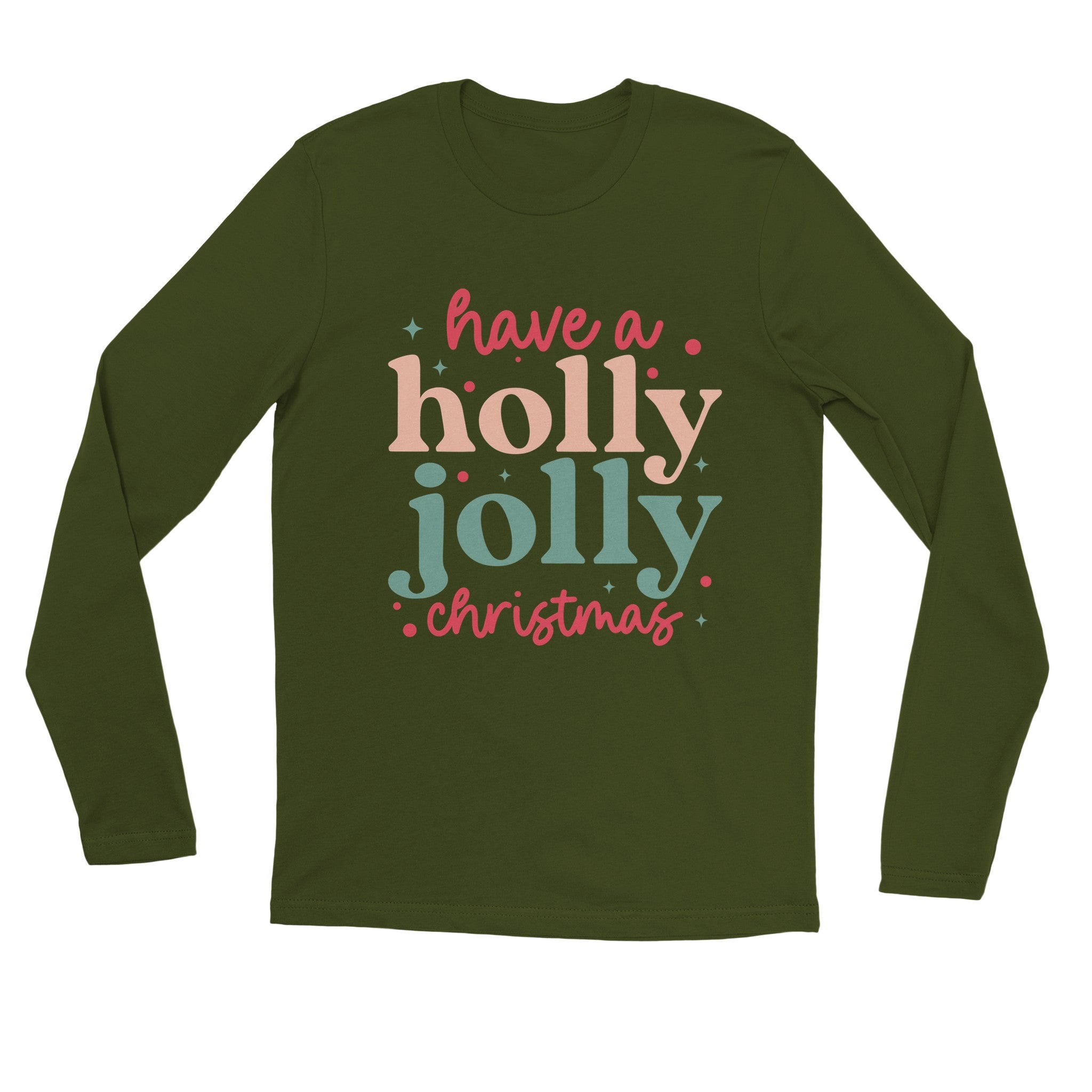 Holly Jolly Christmas Longsleeve T-shirt