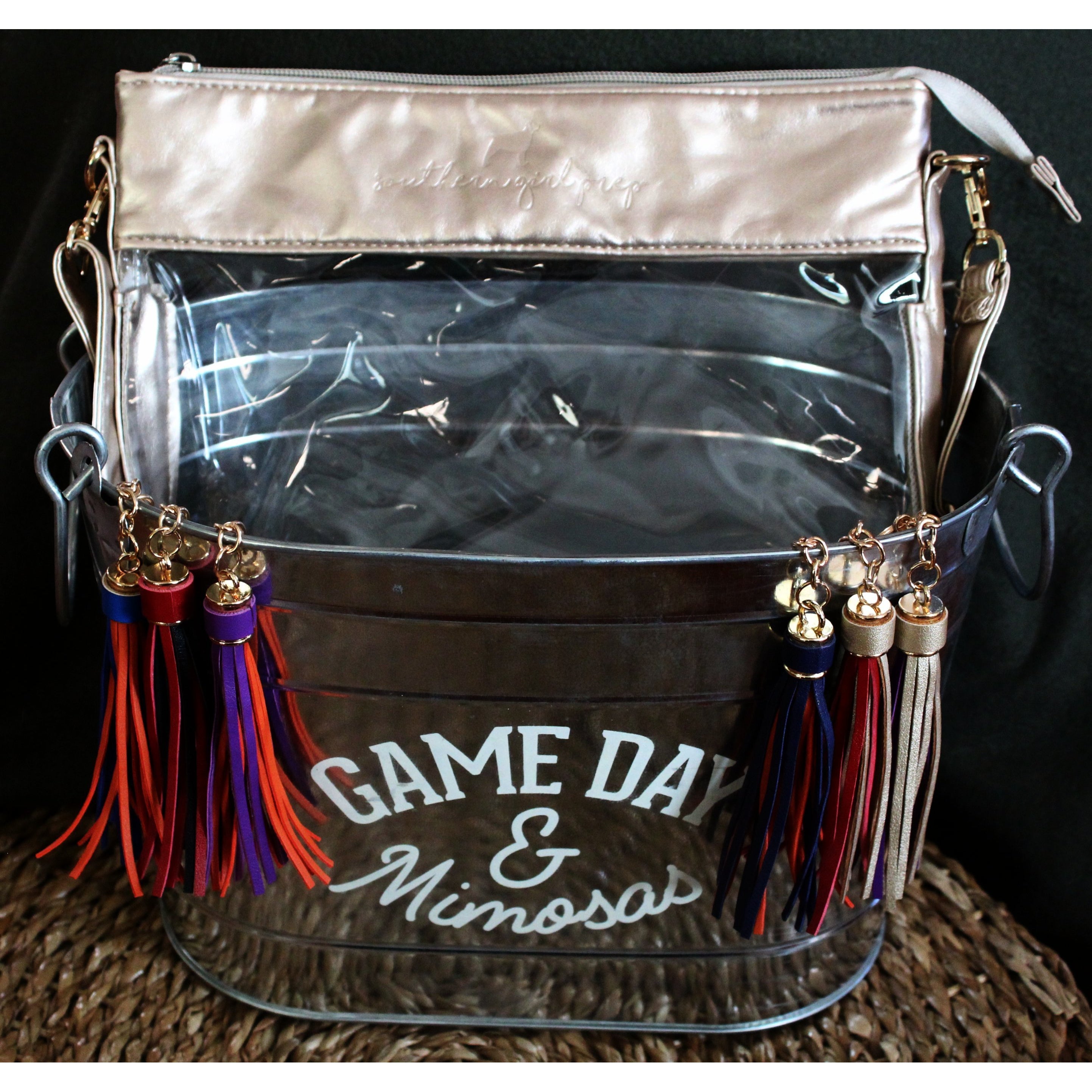 In The Clear Stadium Bag : Cowgirl Up