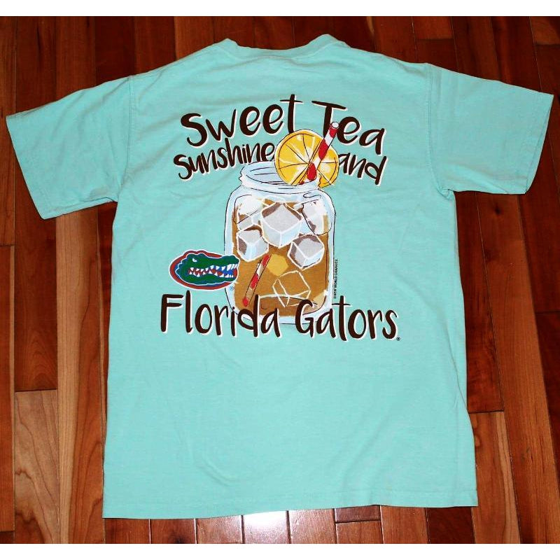 Sweet Tea and Sunshine T-Shirt - Florida - Southern Ivy Boutique