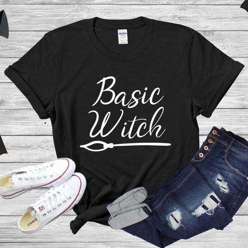 Basic Witch T-Shirt - Southern Ivy Boutique