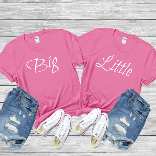 Big Little Sorority T-Shirts - Southern Ivy Boutique
