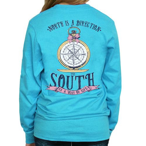Southern Girl Prep South Is A Lifestyle Long Sleeve T-Shirt - Southern Ivy Boutique