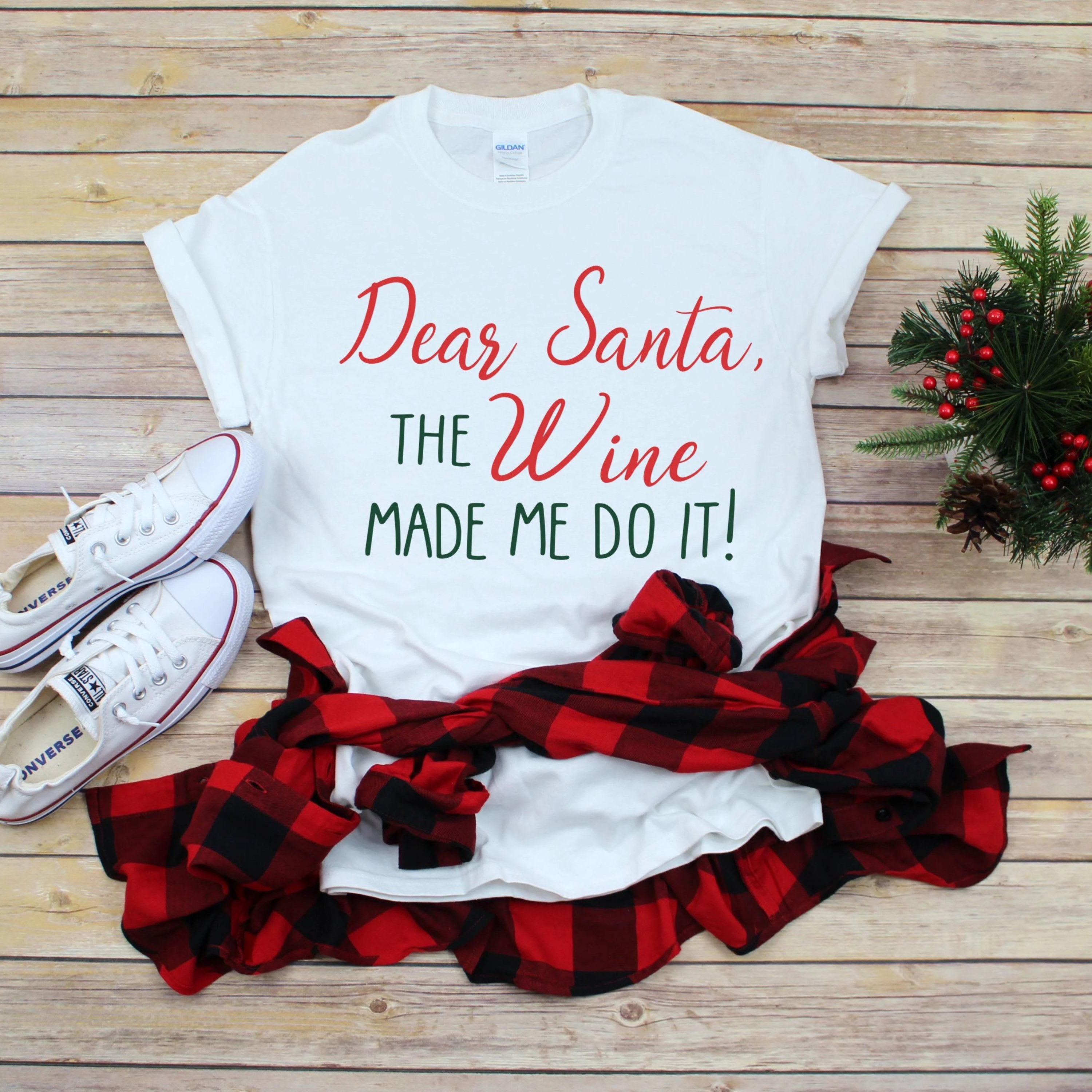 Dear Santa T-Shirt - Southern Ivy Boutique