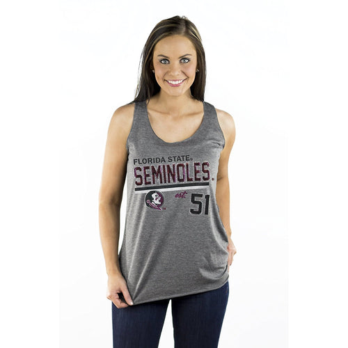 Gameday Couture Tailgate Life Racerback Tank - Florida State - Southern Ivy Boutique