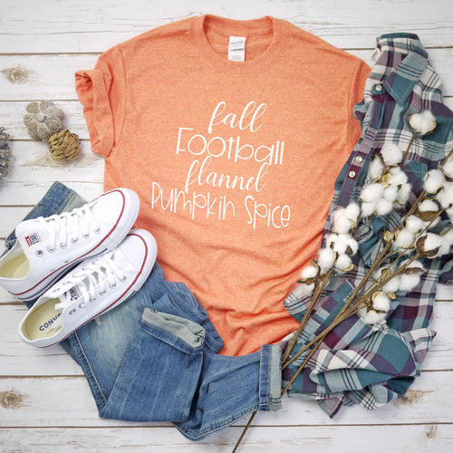 Fall & Pumpkin Spice T-Shirt - Southern Ivy Boutique