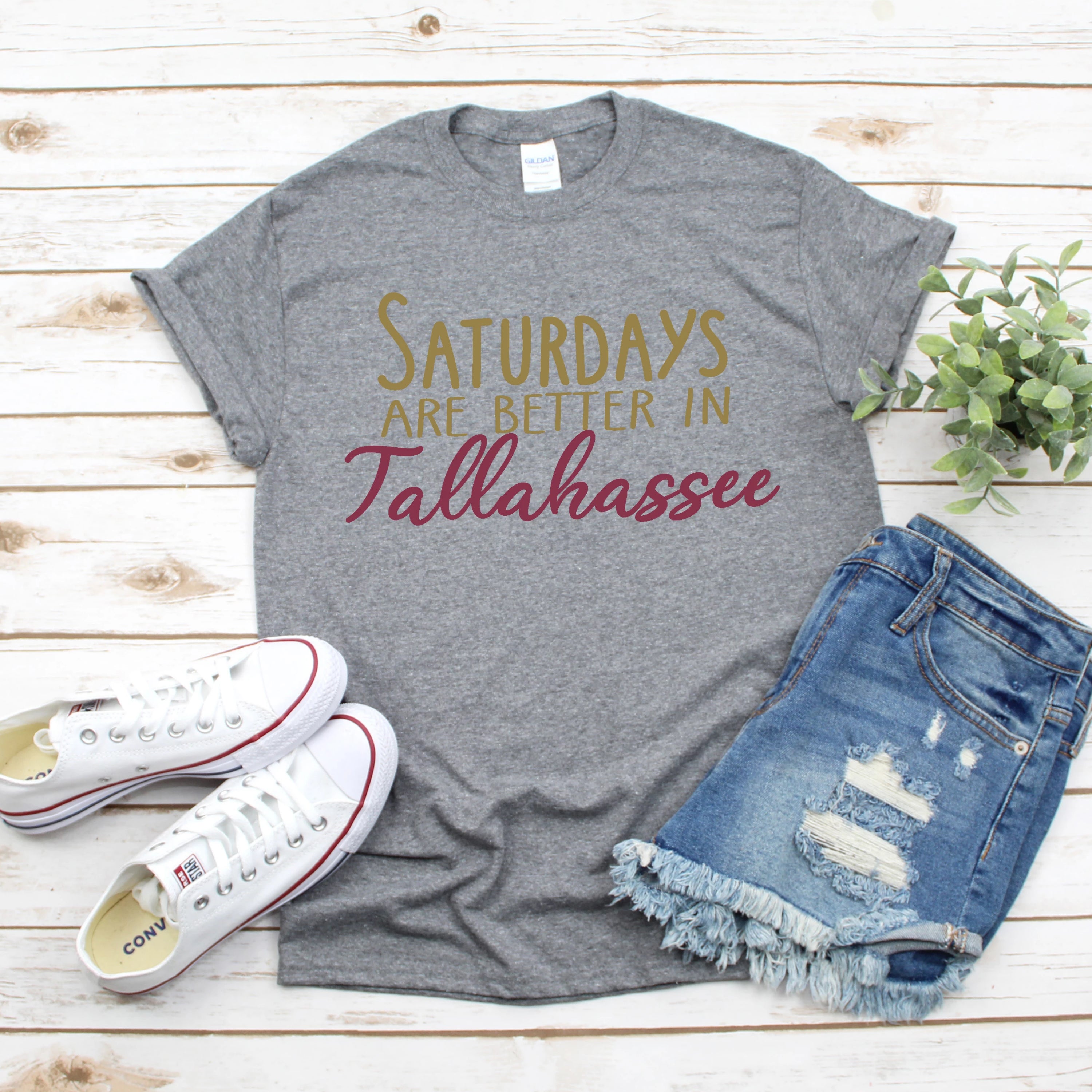 Saturdays In Tallahassee Gameday T-Shirt - Southern Ivy Boutique