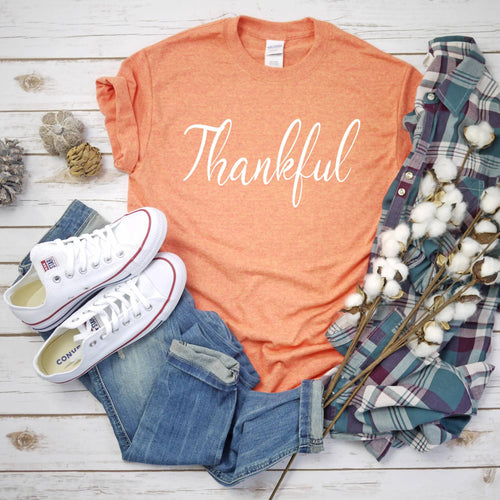Thankful T-Shirt - Southern Ivy Boutique