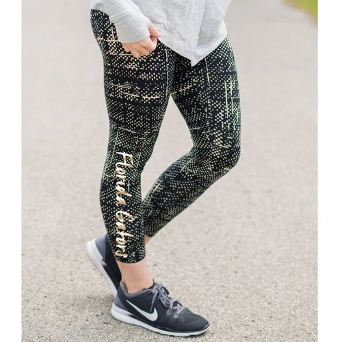 Gameday Couture Stop And Stare Athleisure Leggings - Florida - Southern Ivy Boutique