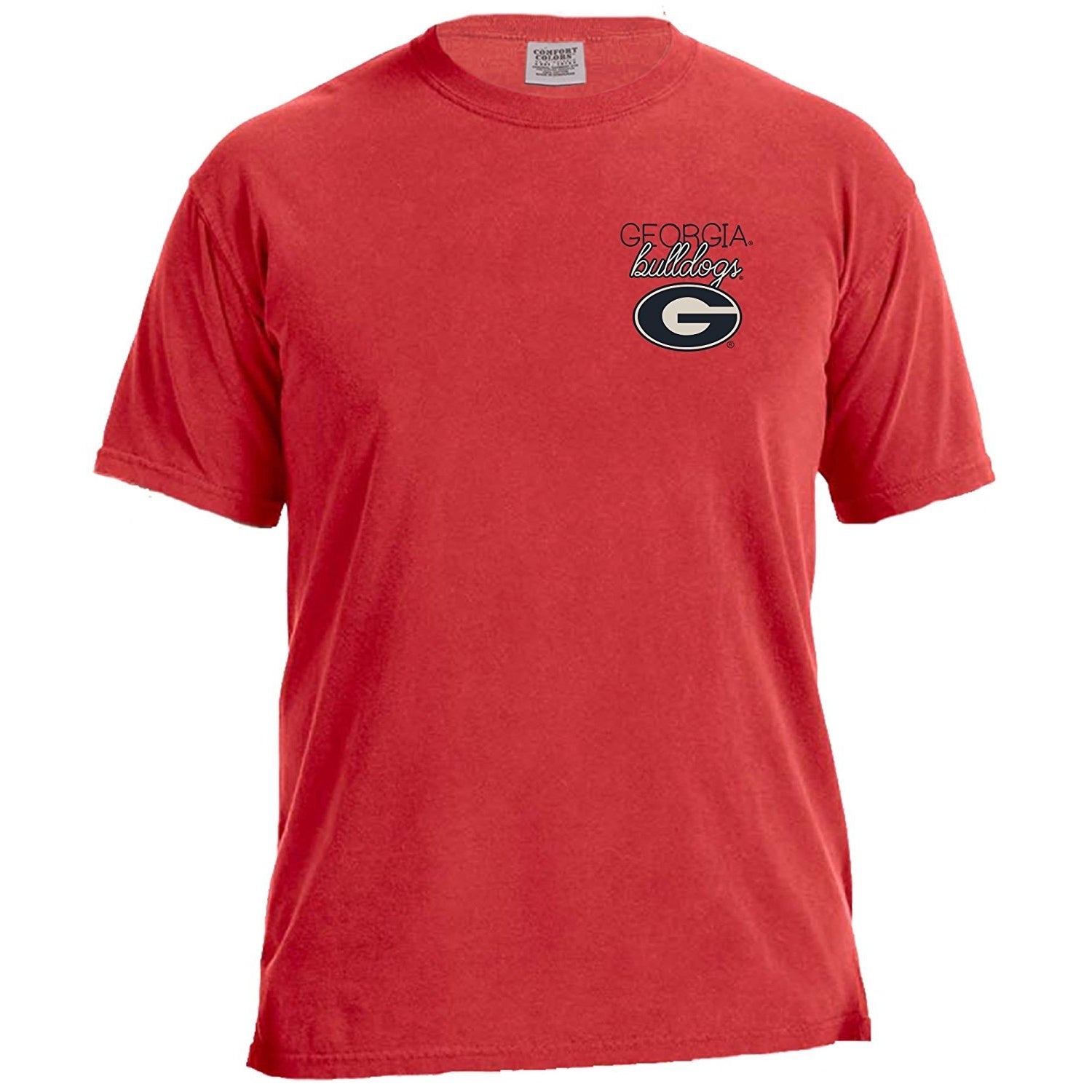 Laces and Bows Collegiate T-Shirt - Georgia - Southern Ivy Boutique