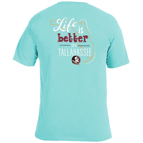 Life Is Better T-Shirt - Florida State - Southern Ivy Boutique