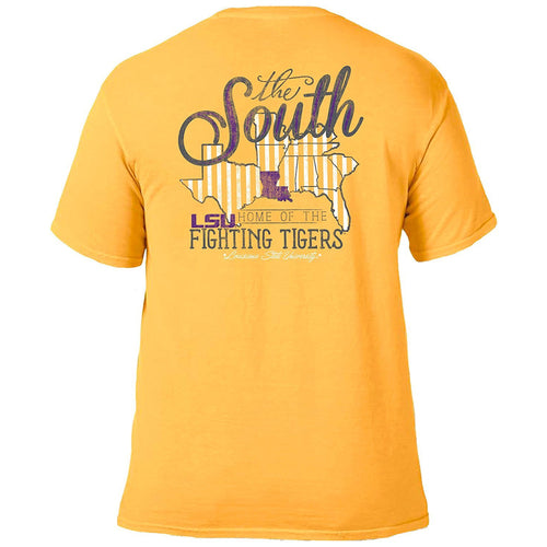Love the South T-Shirt - LSU - Southern Ivy Boutique